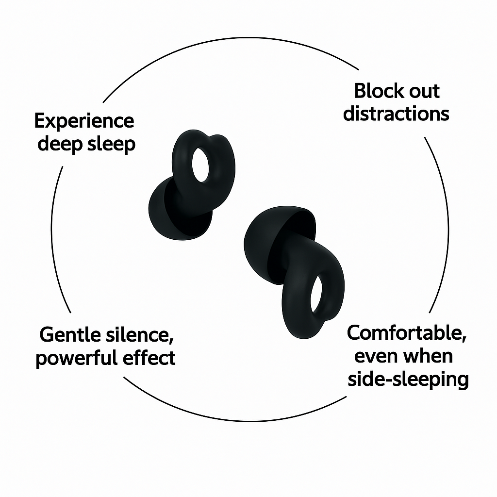 Earase Calm Earplugs + Free Case